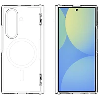 Étui rigide ajusté Crystal Hybrid Pro de Spigen pour Galaxy Z Fold 7 - Transparent