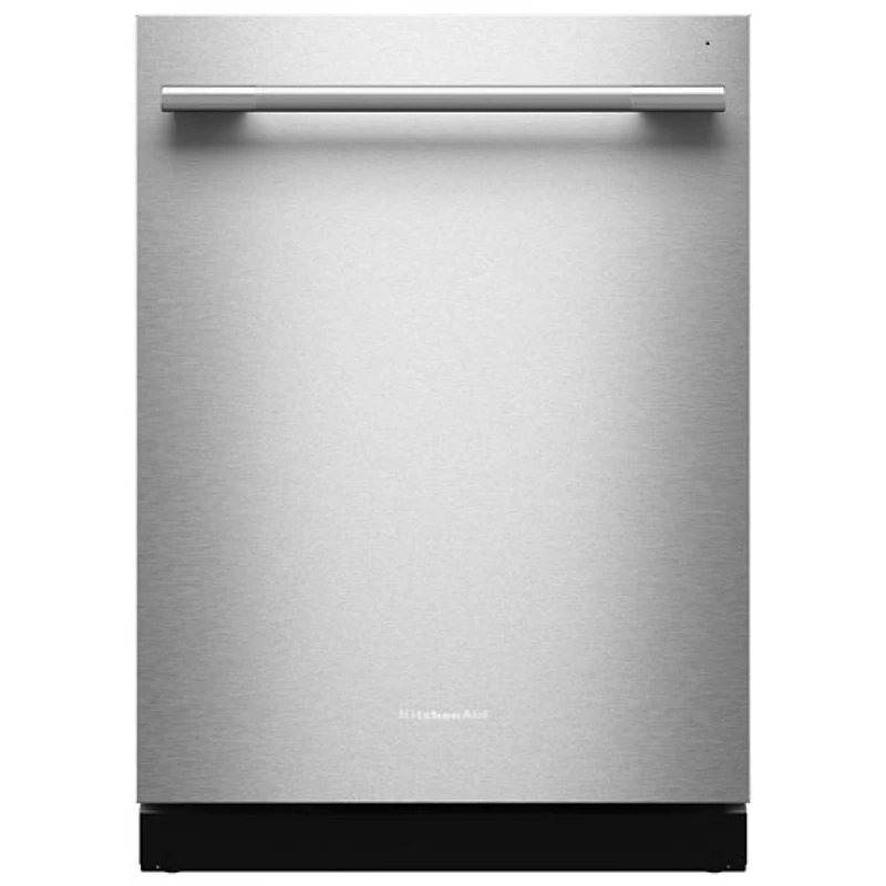 KitchenAid 24" 47dB Built-In Dishwasher with Stainless Steel Tub & Third Rack (KDTS224SPS) - PrintShield Stainless
