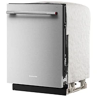 KitchenAid 24" 47dB Built-In Dishwasher with Stainless Steel Tub & Third Rack (KDTS224SPS) - PrintShield Stainless