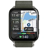 Montre intelligente GPS de 51 mm AMOLED Venu X1 de Garmin - Vert mousse