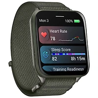 Montre intelligente GPS de 51 mm AMOLED Venu X1 de Garmin - Vert mousse