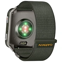 Montre intelligente GPS de 51 mm AMOLED Venu X1 de Garmin - Vert mousse