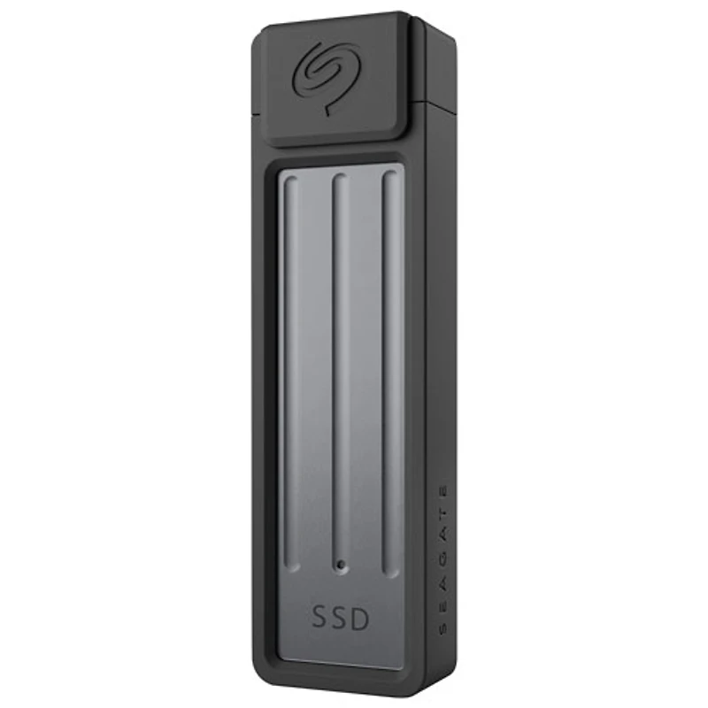 Seagate Ultra Compact 2TB USB-C External Solid State Drive (STMX2000400) - Dark Grey