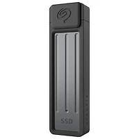 Seagate Ultra Compact 2TB USB-C External Solid State Drive (STMX2000400) - Dark Grey