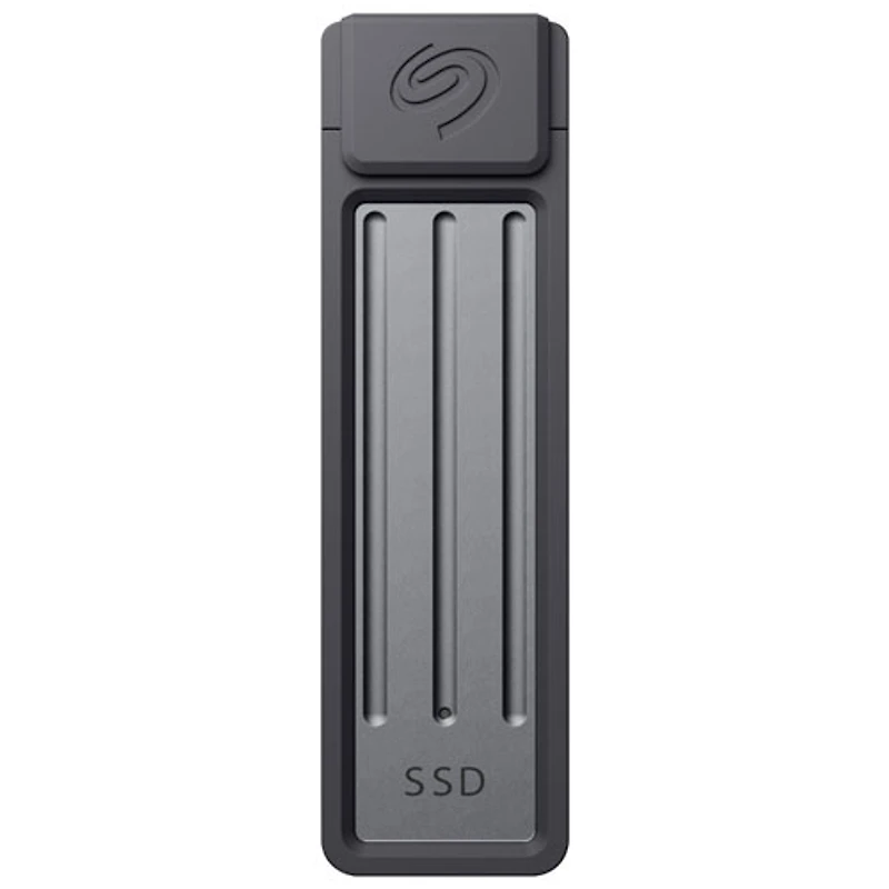 Seagate Ultra Compact 2TB USB-C External Solid State Drive (STMX2000400) - Dark Grey
