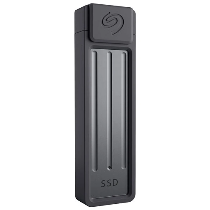Seagate Ultra Compact 2TB USB-C External Solid State Drive (STMX2000400) - Dark Grey