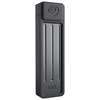 Seagate Ultra Compact 2TB USB-C External Solid State Drive (STMX2000400) - Dark Grey