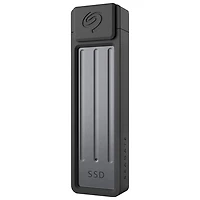 Seagate Ultra Compact 1TB USB-C External Solid State Drive (STMX1000400) - Dark Grey