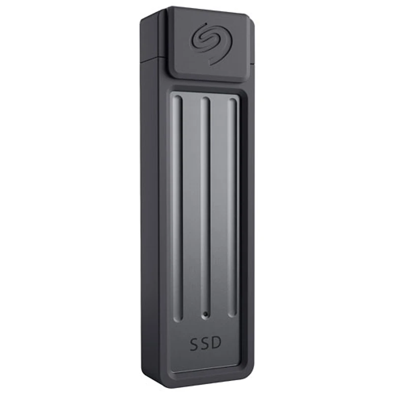 Seagate Ultra Compact 1TB USB-C External Solid State Drive (STMX1000400) - Dark Grey