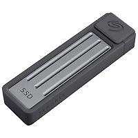 Seagate Ultra Compact 1TB USB-C External Solid State Drive (STMX1000400) - Dark Grey