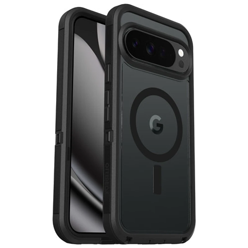 OtterBox Defender Pro XT Fitted Hard Shell Case with Magnet for Pixel 10 Pro XL - Clear/Black