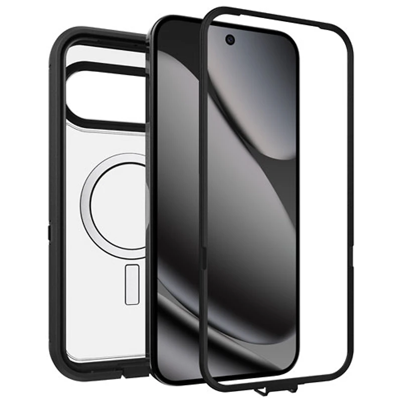 OtterBox Defender Pro XT Fitted Hard Shell Case with Magnet for Pixel 10 Pro XL - Clear/Black