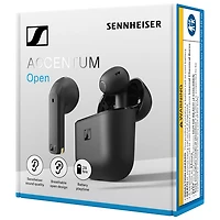 Sennheiser ACCENTUM Open In-Ear True Wireless Earbuds - Black