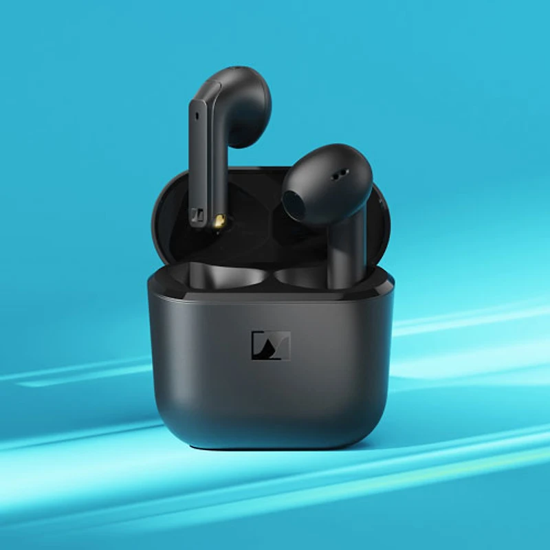 Sennheiser ACCENTUM Open In-Ear True Wireless Earbuds - Black