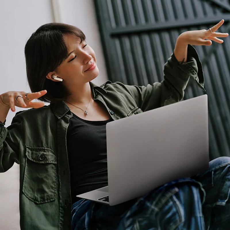 Sennheiser ACCENTUM Open In-Ear True Wireless Earbuds - Cream