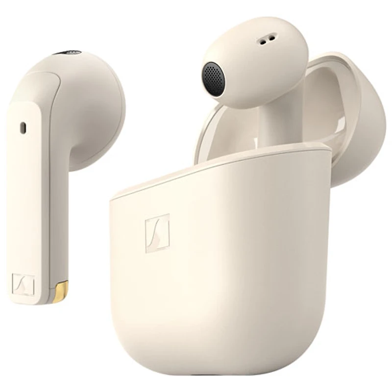 Sennheiser ACCENTUM Open In-Ear True Wireless Earbuds - Cream