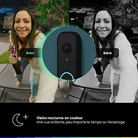 Chamberlain myQ Wi-Fi Video Doorbell - Black