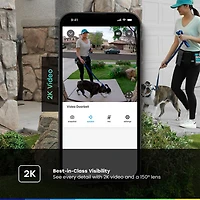 Chamberlain myQ Wi-Fi Video Doorbell - Black