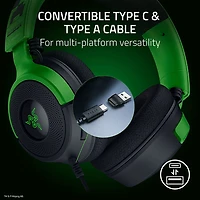 Razer Kraken V4 X Gaming Headset - Minecraft