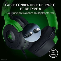 Razer Kraken V4 X Gaming Headset - Minecraft