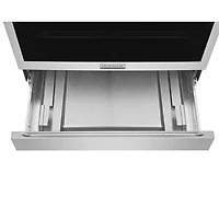 Frigidaire Gallery 30" 6.2 Cu. Ft. 5-Element Electric Air Fry Range with Stone-Baked Pizza (GCFE307CBF) - Stainless