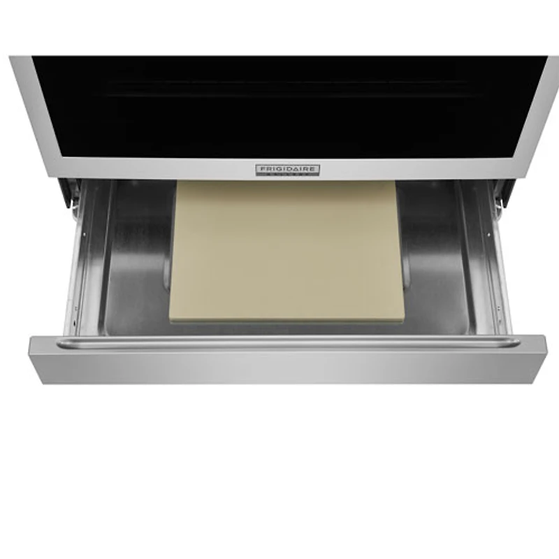 Cuisinière électrique 5 éléments friture à l'air 30 po 6,2 pi³ Gallery de Frigidaire avec option de pizza cuite sur pierre (GCFE307CBF) - Acier inoxydable