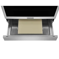 Frigidaire Gallery 30" 6.2 Cu. Ft. 5-Element Electric Air Fry Range with Stone-Baked Pizza (GCFE307CBF) - Stainless