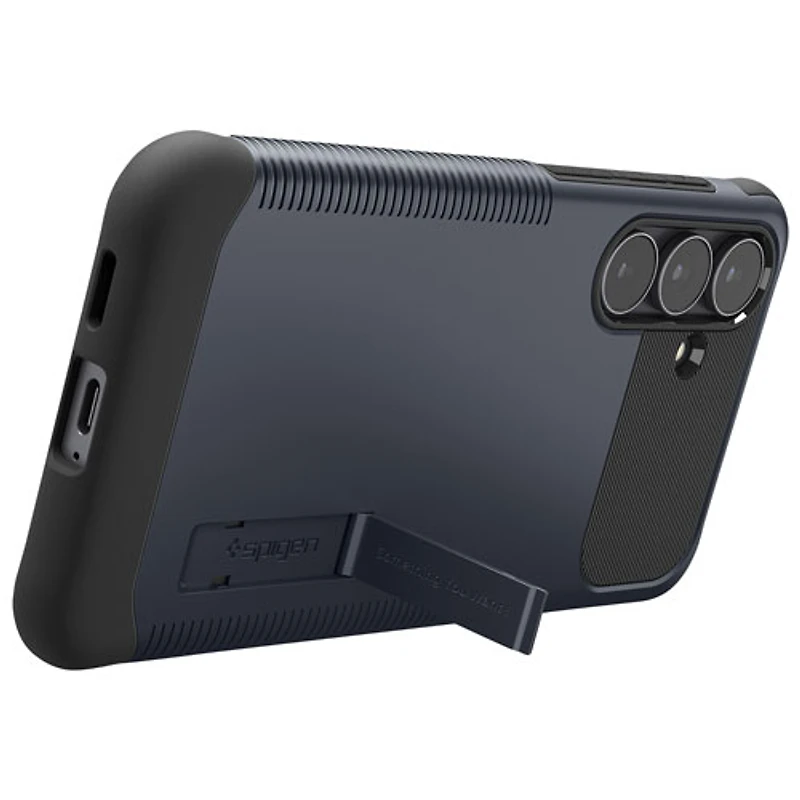 Spigen Slim Armor MagFit Fitted Hard Shell Case for Galaxy S25 FE - Metal Slate