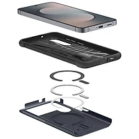 Spigen Slim Armor MagFit Fitted Hard Shell Case for Galaxy S25 FE - Metal Slate