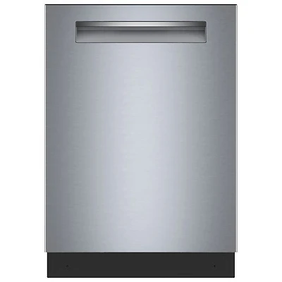 Bosch 500 Series 24" 44dB Built-In Dishwasher with Stainless Steel Tub & Third Rack (SHP65DM5N) - Stainless