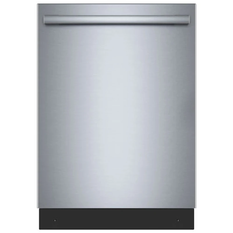 Bosch 300 Series 24" 46dB Built-In Dishwasher with Stainless Steel Tub & Third Rack (SHX53DM5N) - Stainless