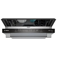Bosch 300 Series 24" 46dB Built-In Dishwasher with Stainless Steel Tub & Third Rack (SHX53DM5N) - Stainless