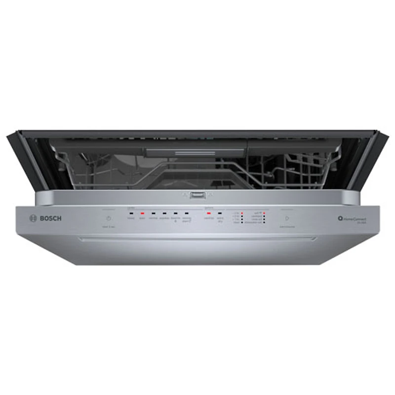 Bosch 500 Series 24" 44dB Built-In Dishwasher with Stainless Steel Tub & Third Rack (SHP65CC5UC) - Stainless