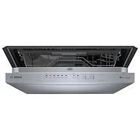 Bosch 500 Series 24" 44dB Built-In Dishwasher with Stainless Steel Tub & Third Rack (SHP65CC5UC) - Stainless