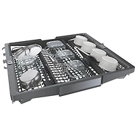 Bosch 500 Series 24" 44dB Built-In Dishwasher with Stainless Steel Tub & Third Rack (SHP65CC5UC) - Stainless