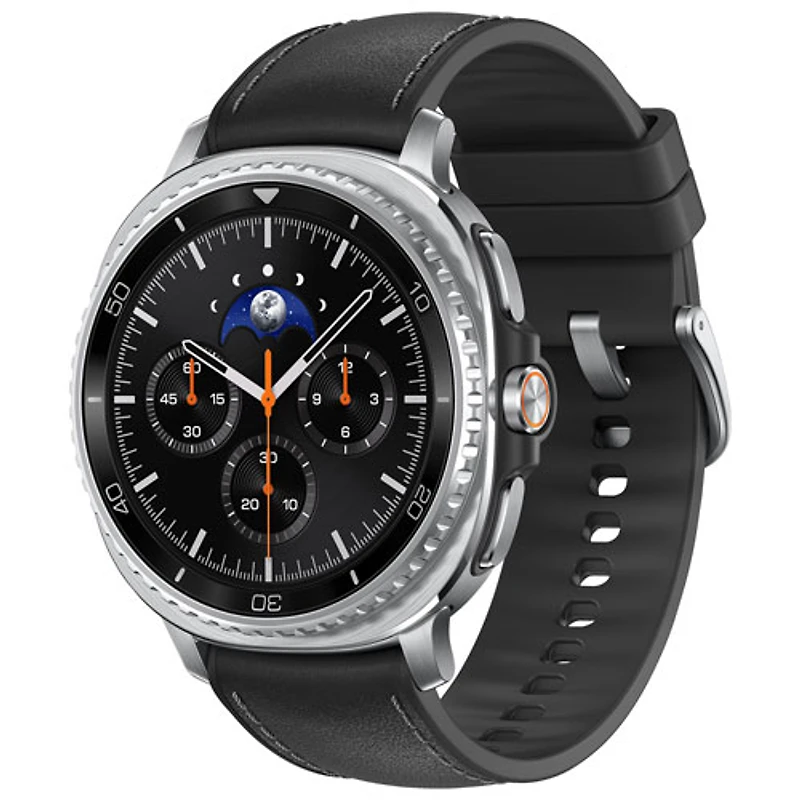 Montre intelligente Bluetooth de 46 mm Samsung Galaxy Watch8 Classic - Noir