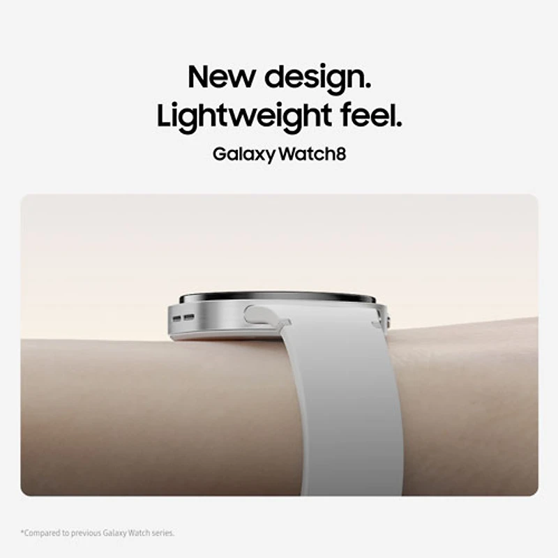 Montre intelligente LTE de 44 mm Samsung Galaxy Watch8 Classic - Noir