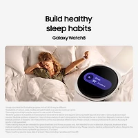 Montre intelligente LTE de 44 mm Samsung Galaxy Watch8 - Argenté