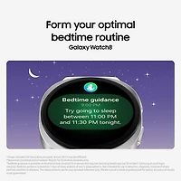 Montre intelligente LTE de 44 mm Samsung Galaxy Watch8 - Argenté
