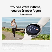 Montre intelligente LTE de 44 mm Samsung Galaxy Watch8 - Argenté