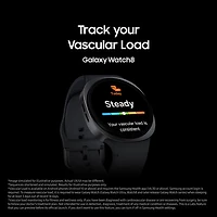 Montre intelligente LTE de 44 mm Samsung Galaxy Watch8 - Argenté