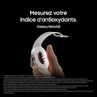 Montre intelligente LTE de 44 mm Samsung Galaxy Watch8 - Argenté