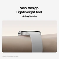 Montre intelligente LTE de 44 mm Samsung Galaxy Watch8 - Argenté