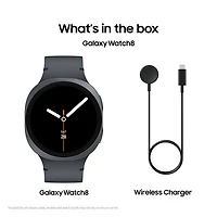 Samsung Galaxy Watch8 40mm LTE Smartwatch - Black