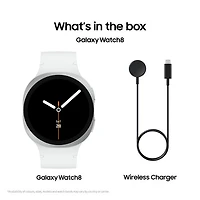 Montre intelligente LTE de 40mm Samsung Galaxy Watch8 - Argenté