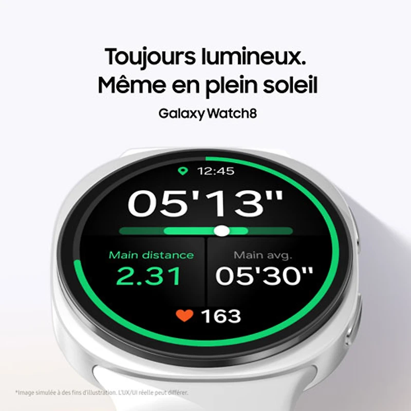Samsung Galaxy Watch8 40mm Bluetooth Smartwatch - Black