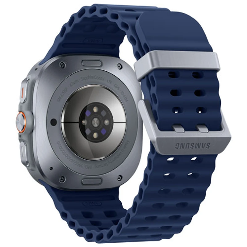 Montre intelligente LTE de 47 mm Galaxy Ultra de Samsung - Bleu titane