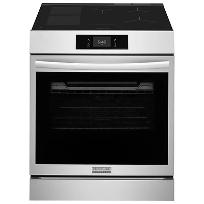 Frigidaire Gallery 30" 6.2 Cu. Ft. 5-Element Air Fry Induction Range with Stone-Baked Pizza (GCFI307CBF) - Stainless
