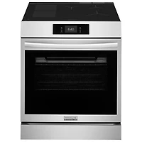 Frigidaire Gallery 30" 6.2 Cu. Ft. 5-Element Air Fry Induction Range with Stone-Baked Pizza (GCFI307CBF) - Stainless