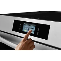 Frigidaire Gallery 30" 6.2 Cu. Ft. 5-Element Air Fry Induction Range with Stone-Baked Pizza (GCFI307CBF) - Stainless